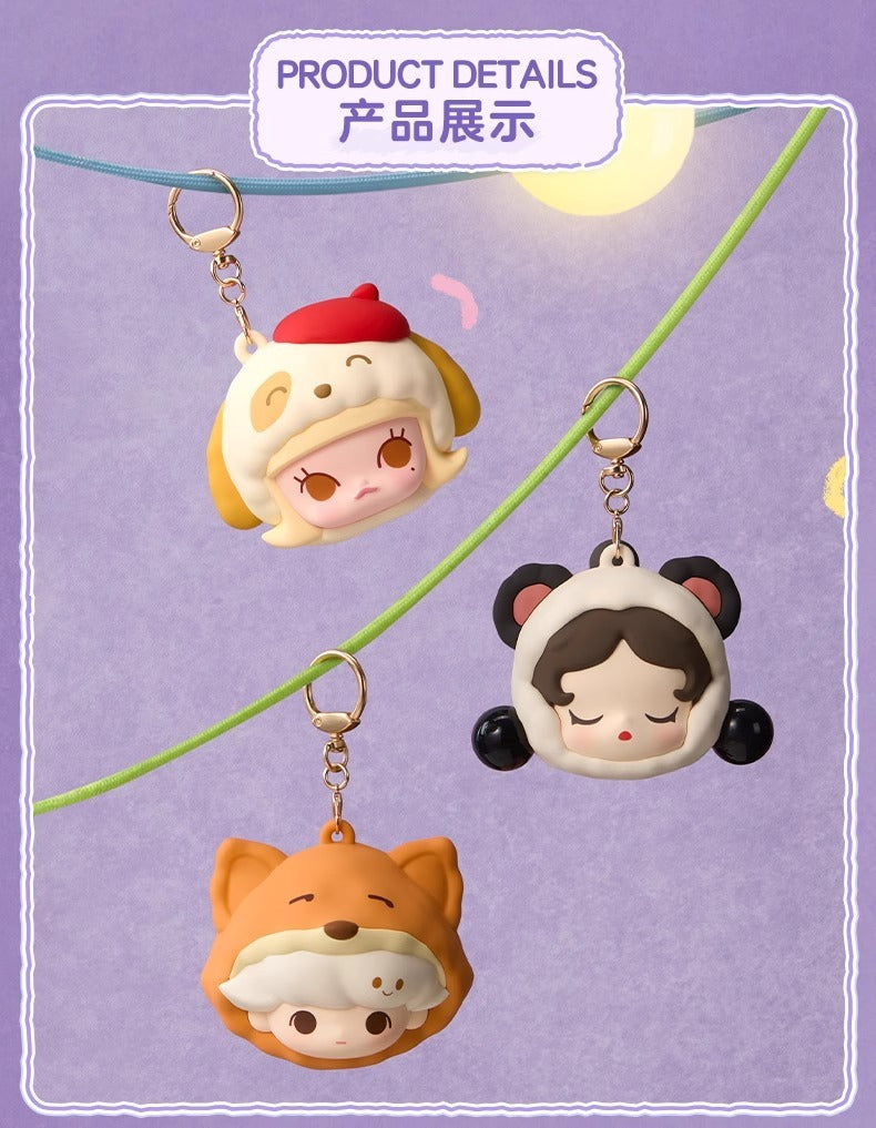 Cute Pajama Party Series Earphone Bag