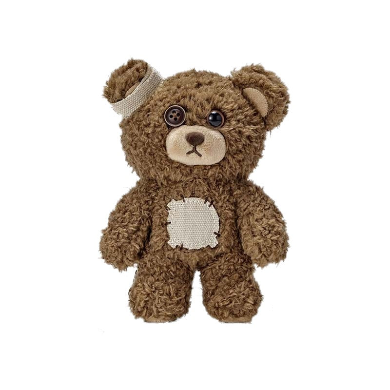 Hirono Ono Little Bear Plush Doll Trendy Play Ornament Doll Gift