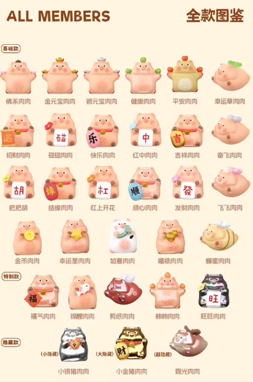 Lucky RoRo 100% Lucky Series Mini Beans Blind Bag