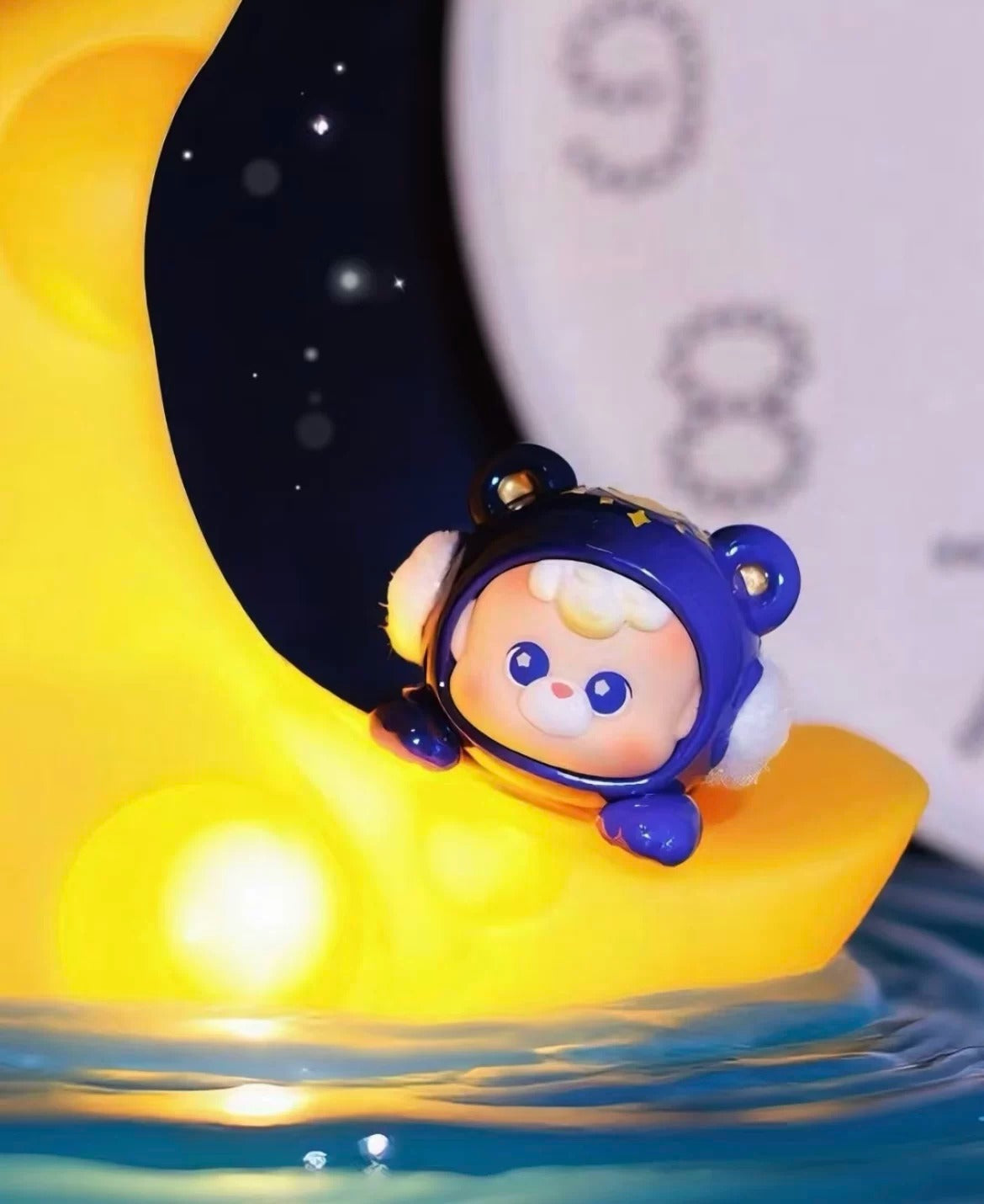 Diudiu Baby 24-hour bear sticker series cute granules