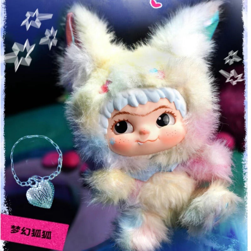 WAKUKU Fox Fox Rabbit Rabbit Mischievous Diary Plush