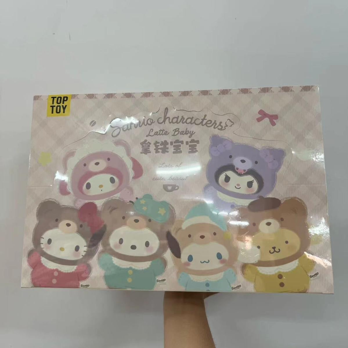 Toptoy Sanrio Velvet Plush Latte Baby Series First Generation Blind Box Trendy Gift