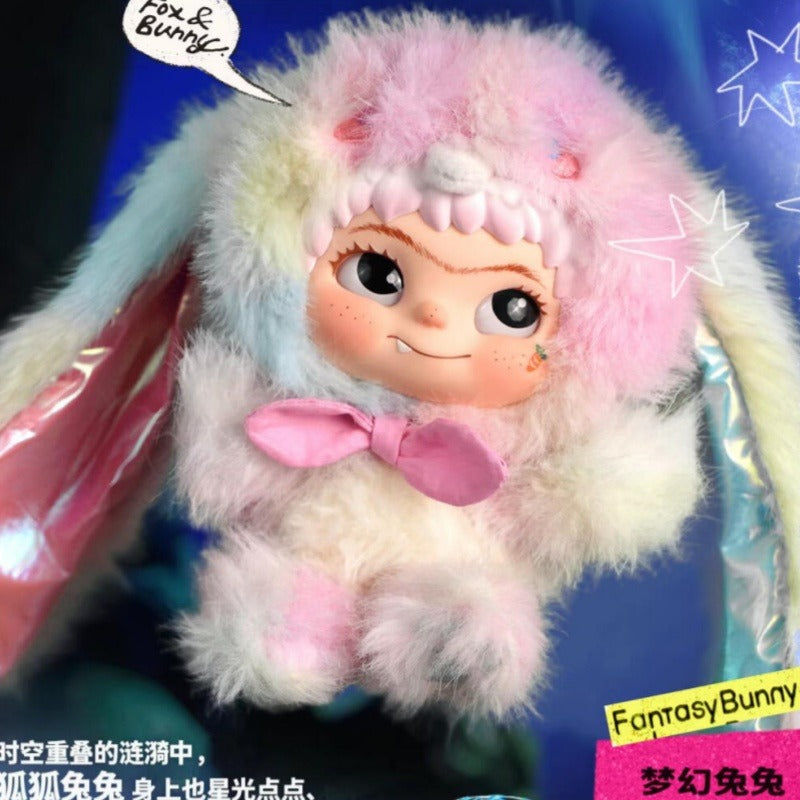 WAKUKU Fox Fox Rabbit Rabbit Mischievous Diary Plush