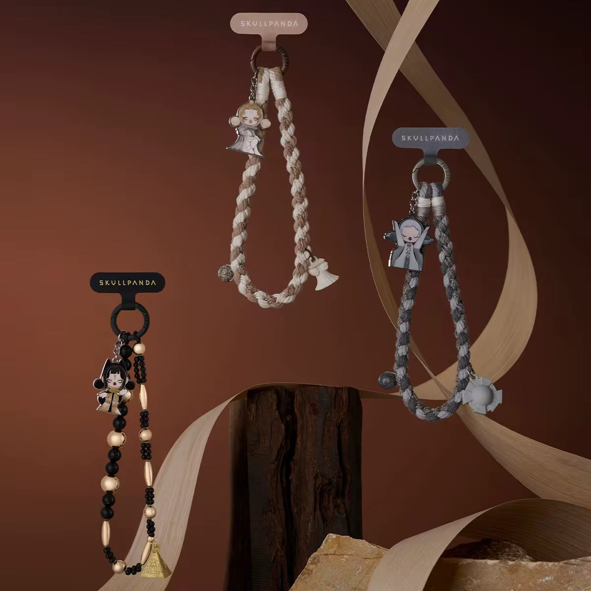 SKULLPANDA WHERE TIME DWELLS Series Phone Lanyard