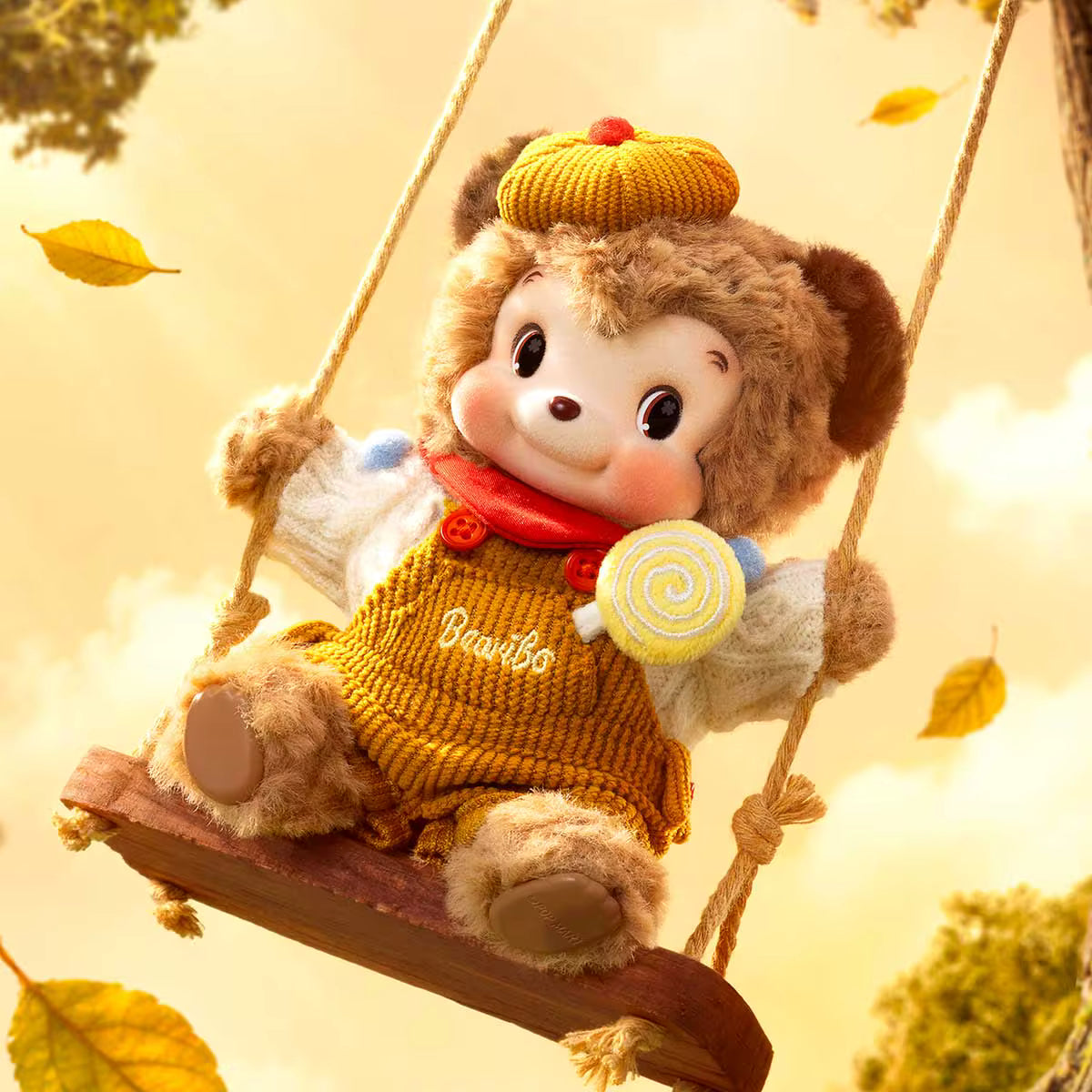 RiboDiary Forest Gathering Day Series Plush Doll Pendant