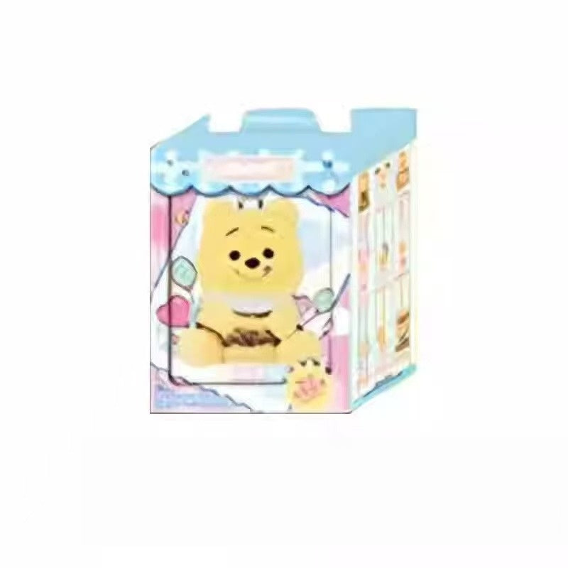 Winnie the Pooh Naughty Party Vinyl and Plush Keychain Blind Box