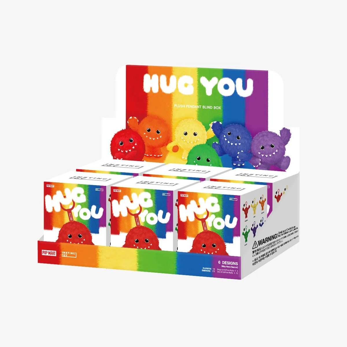 INSTINCTOY Hug You Series - Plush Pendant Blind Box