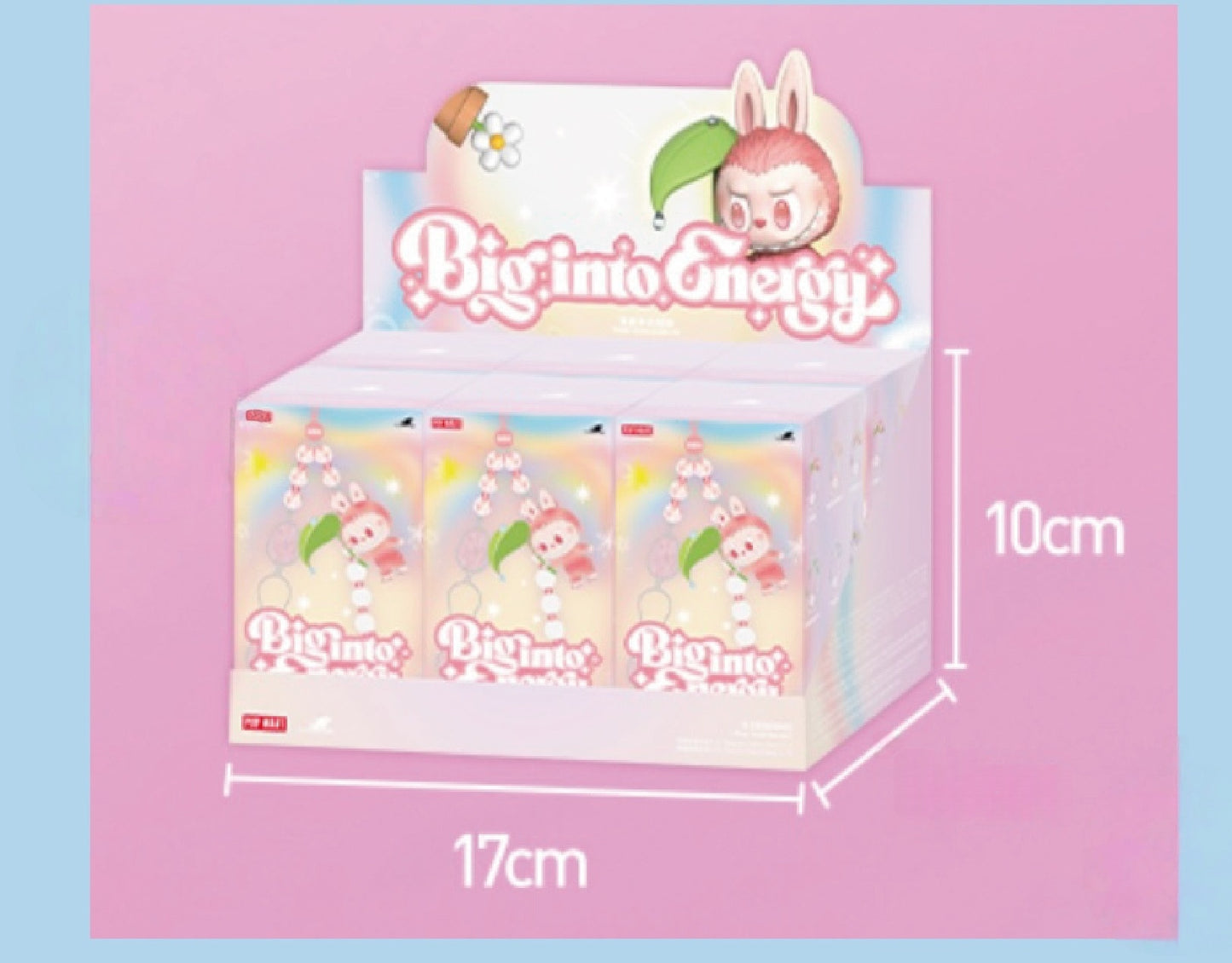 THE MONSTERS Big into Energy Series-Phone Charm Blind Box