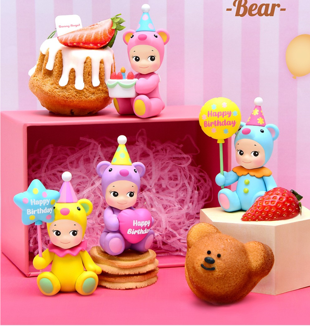 Sonny Angel Birthday Gift Bear Series - 2021 Limited Edition Figures Blind Box