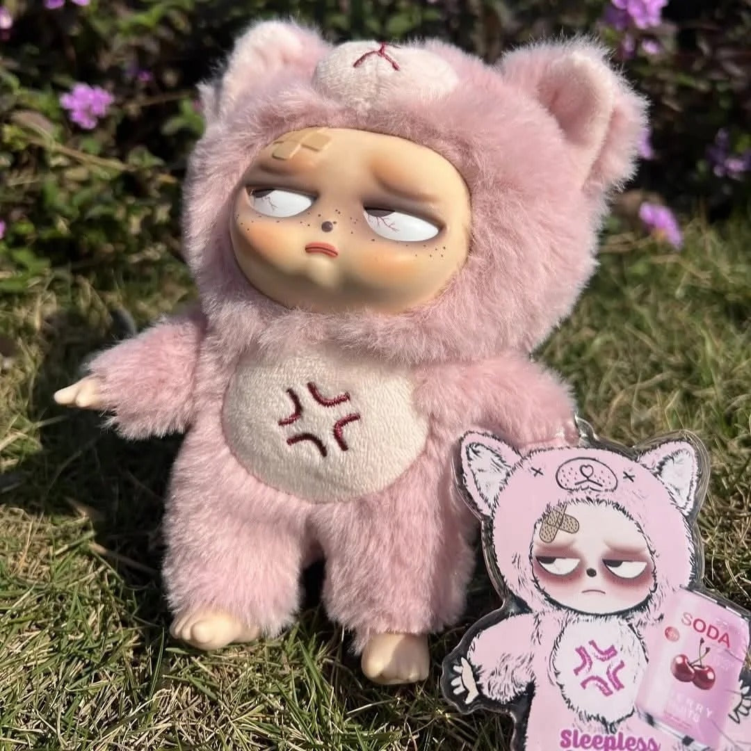 Sleepless Grumpi Insomnia Runaway Baby Vinyl Plush Blind Box Decoration