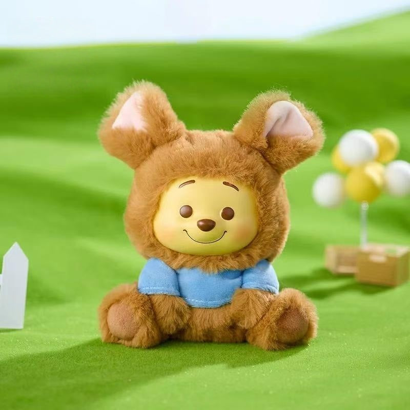 Winnie the Pooh Naughty Party Vinyl and Plush Keychain Blind Box