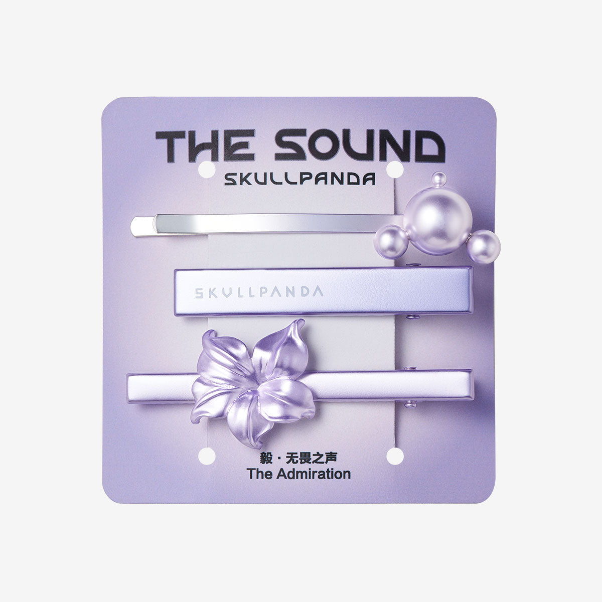 SKULLPANDA The Sound Series Hairpin Combination