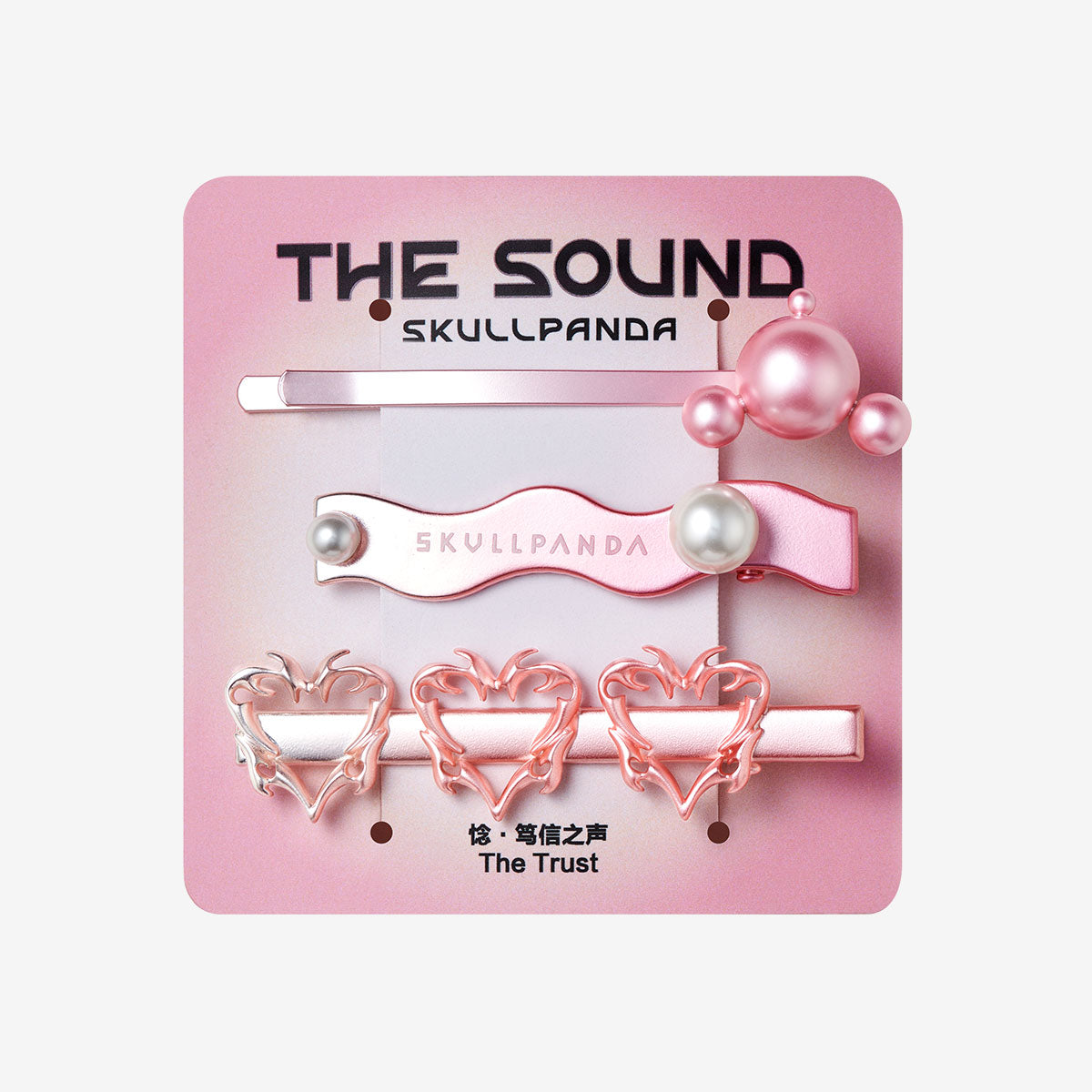 SKULLPANDA The Sound Series Hairpin Combination