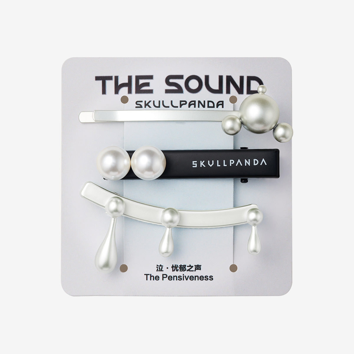 SKULLPANDA The Sound Series Hairpin Combination