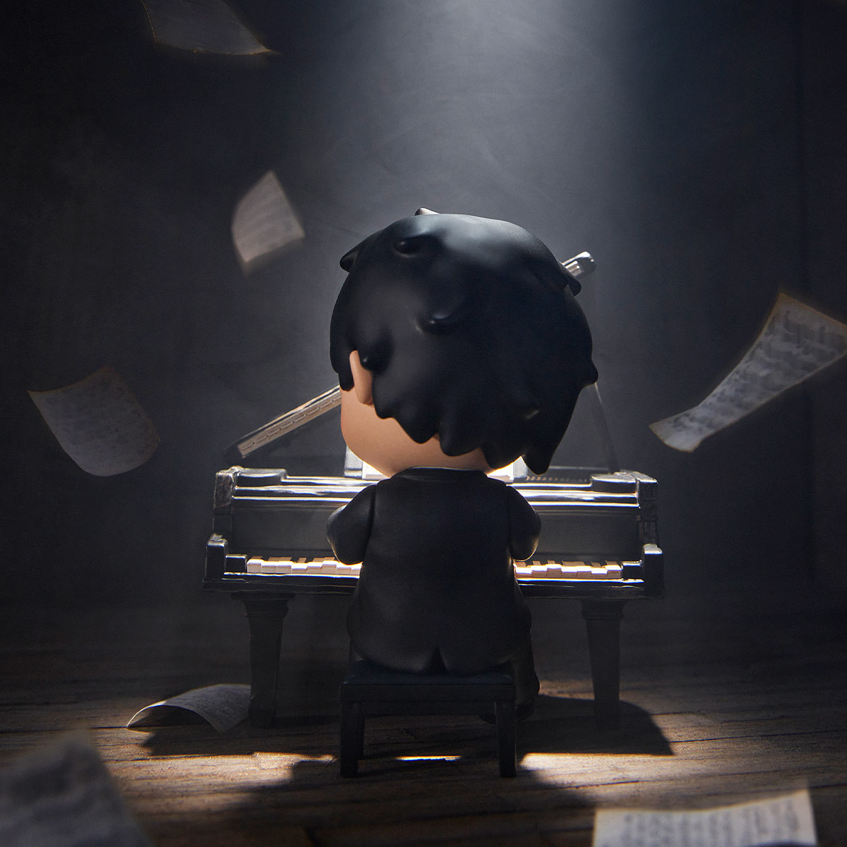 Hirono The Pianist Figure