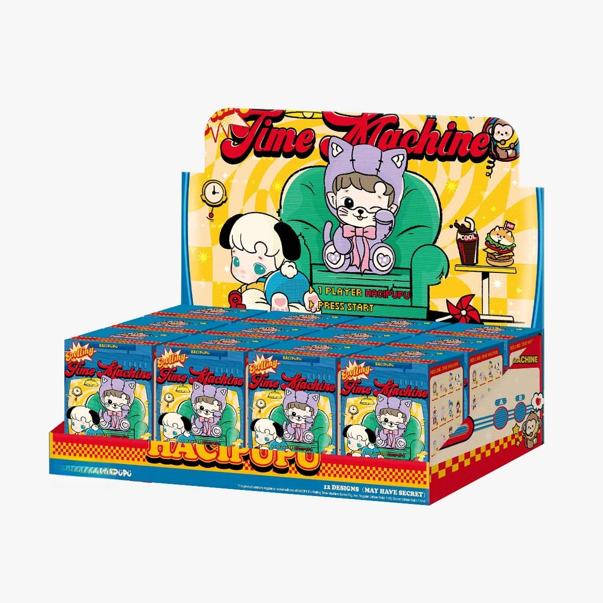 HACIPUPU Rolling Time Machine Series Figures