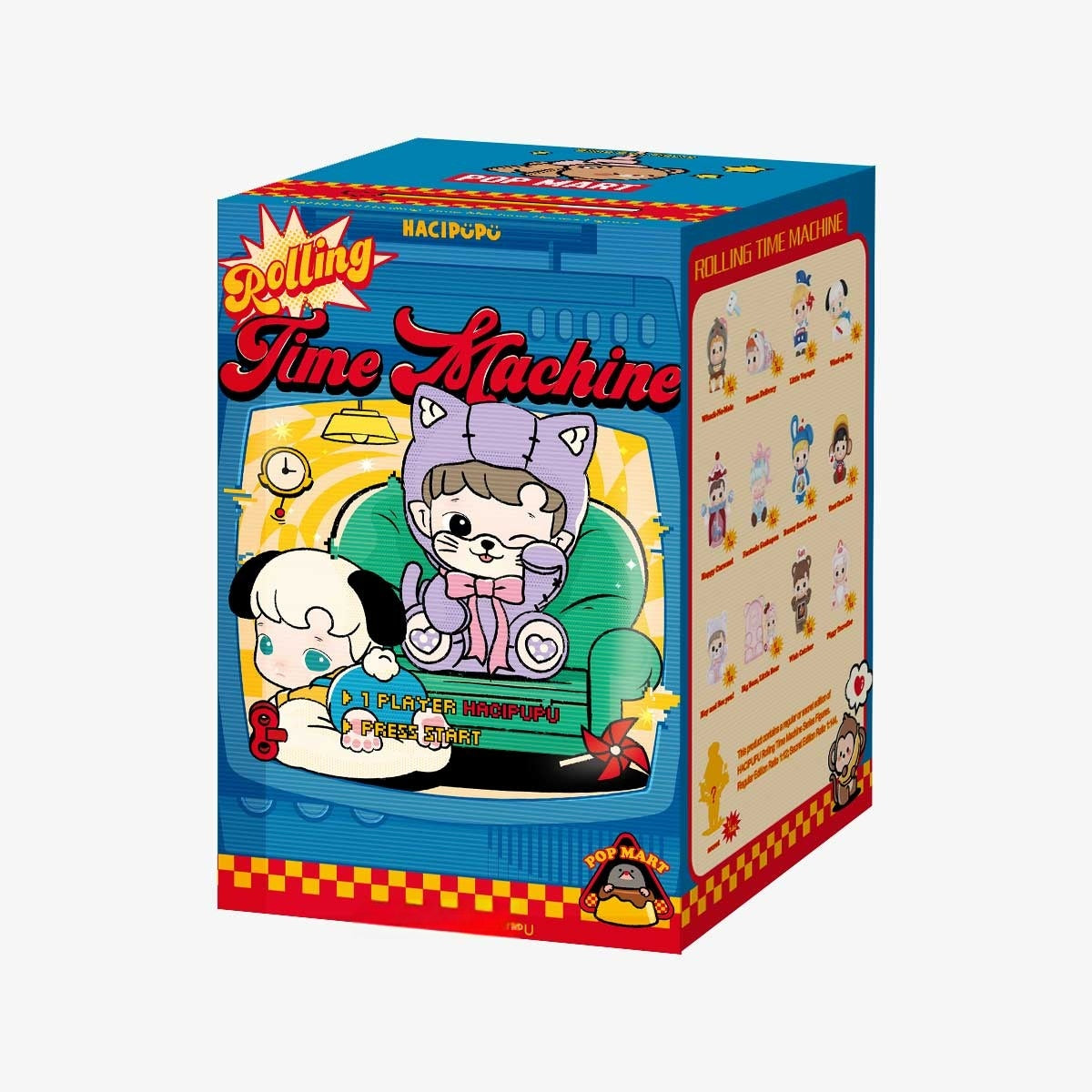 HACIPUPU Rolling Time Machine Series Figures