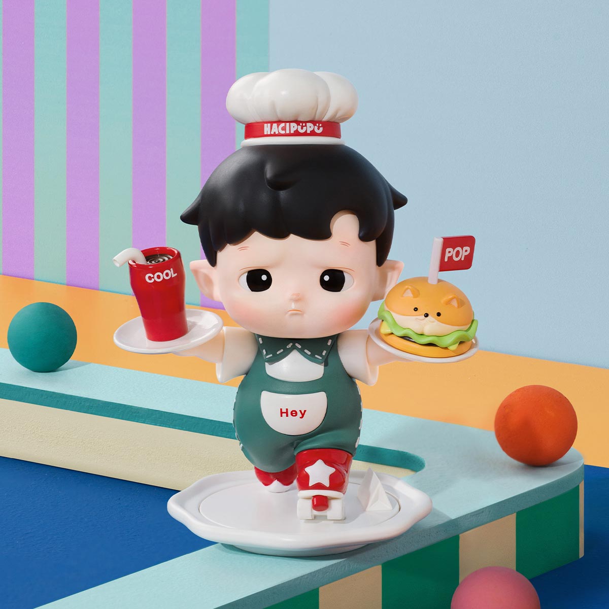 HACIPUPU Rolling Time Machine Series Figures