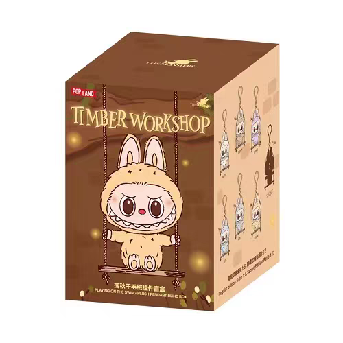 Labubu Timber Workshop Series - Plush Pendant Blind Box