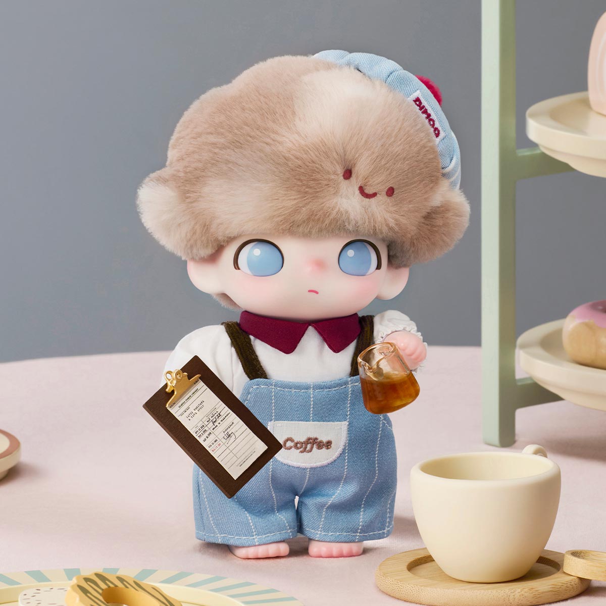 DIMOO Crush on Coffee Series-Vinyl Plush Blister Pack
