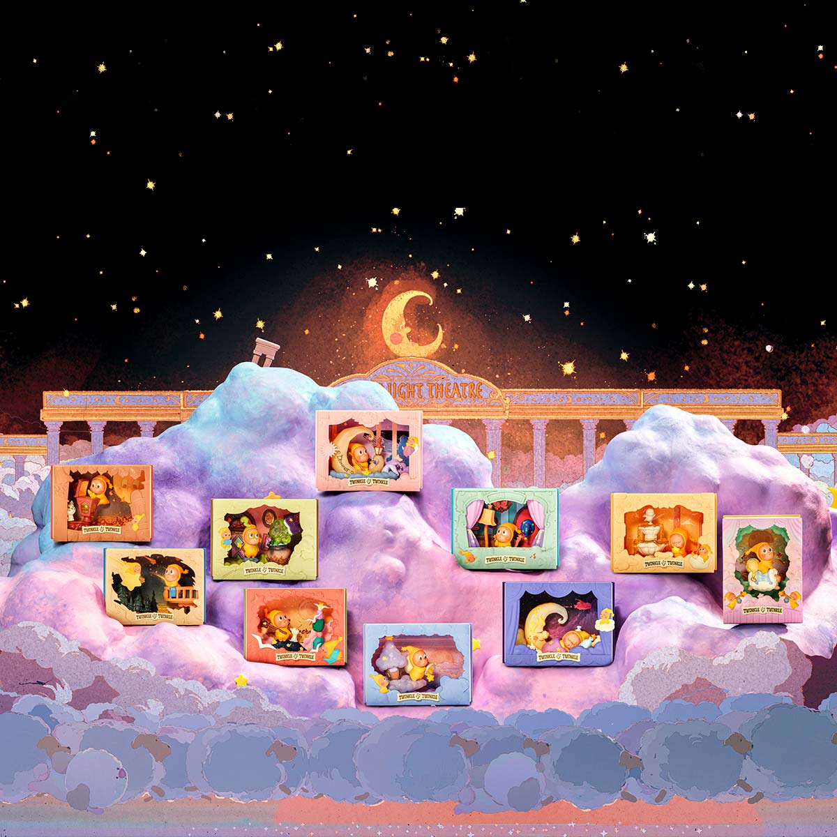 Twinkle Twinkle Light Up Series Scene Sets