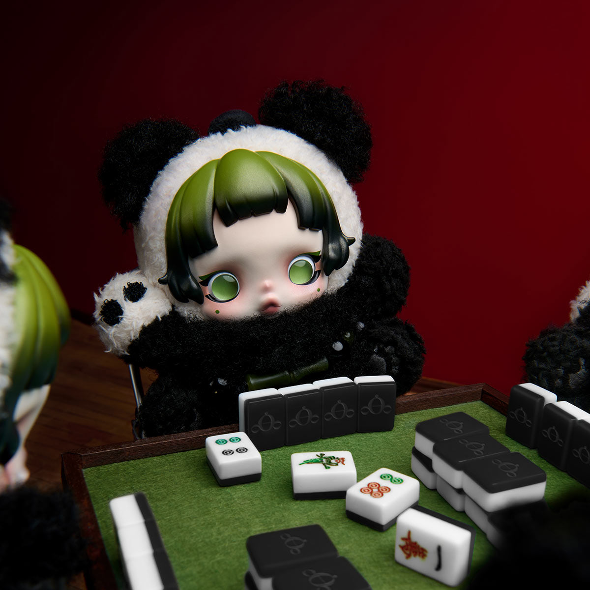 SKULLPANDA Lazy Panda Plush Doll Pendant Presale