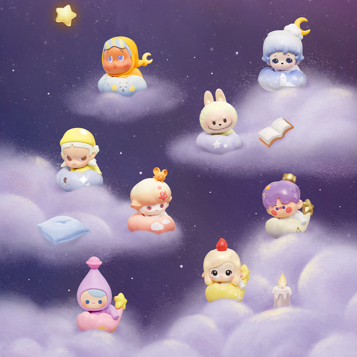 POP BEAN Goodnight,Night Sky Series