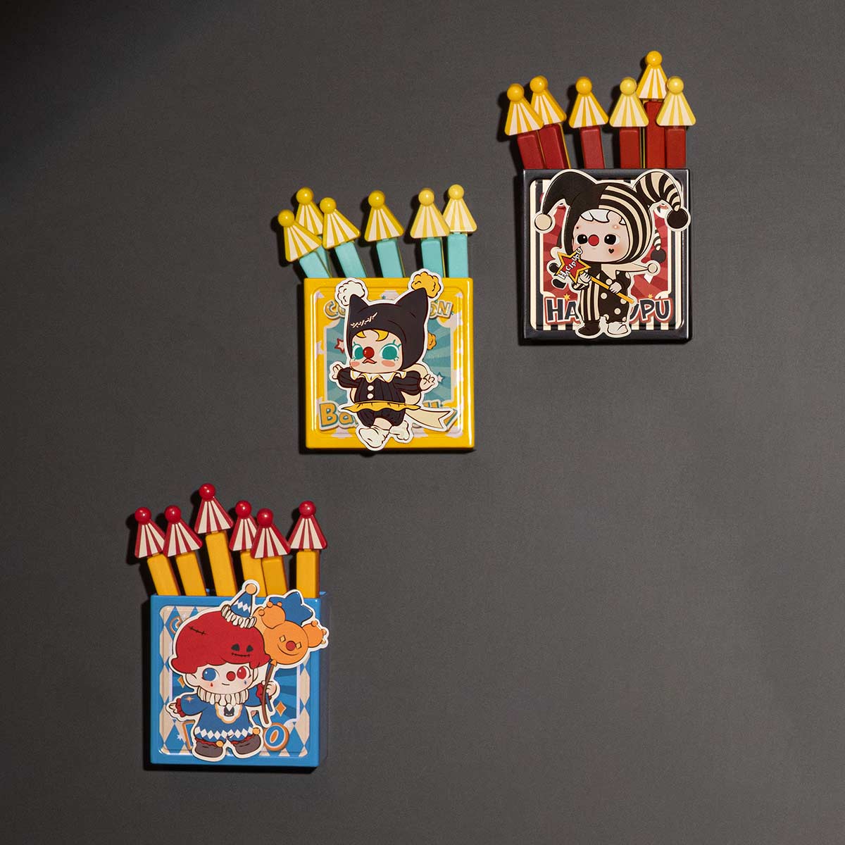 WHY SO SERIOUS Series - Magnetic Sealing Clip Storage Box Set
