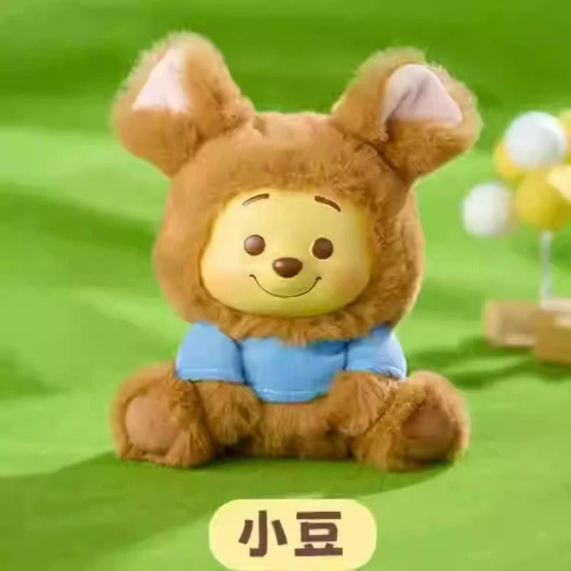 Winnie the Pooh Naughty Party Vinyl and Plush Keychain Blind Box