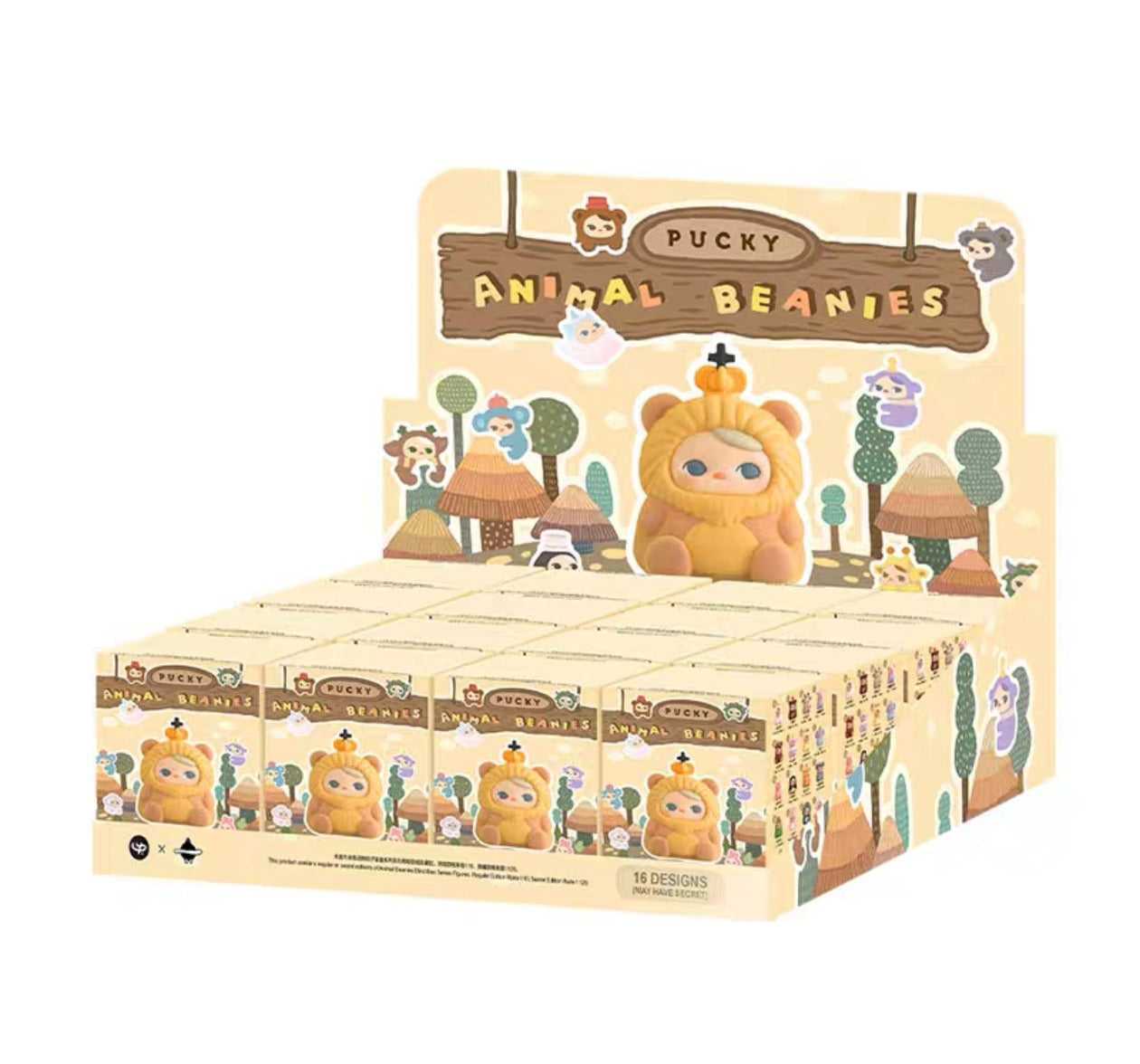 PUCKY Biqi Animal Bean Series