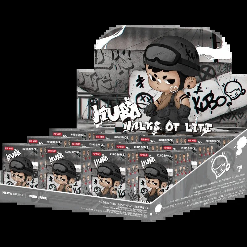 KUBO Walks of Lire Handheld Trendy Play Blind Box Gift Ornament