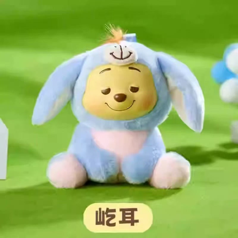 Winnie the Pooh Naughty Party Vinyl and Plush Keychain Blind Box