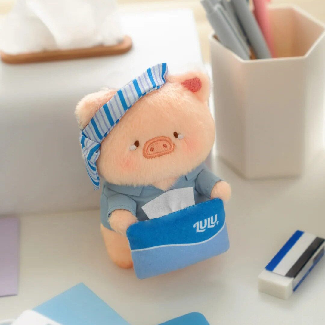 LuLu the Piggy Office Series Monitor Plush