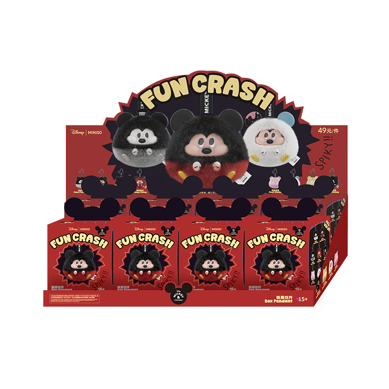 Mickey Fun Collision Series Vinyl Plush Blind Box