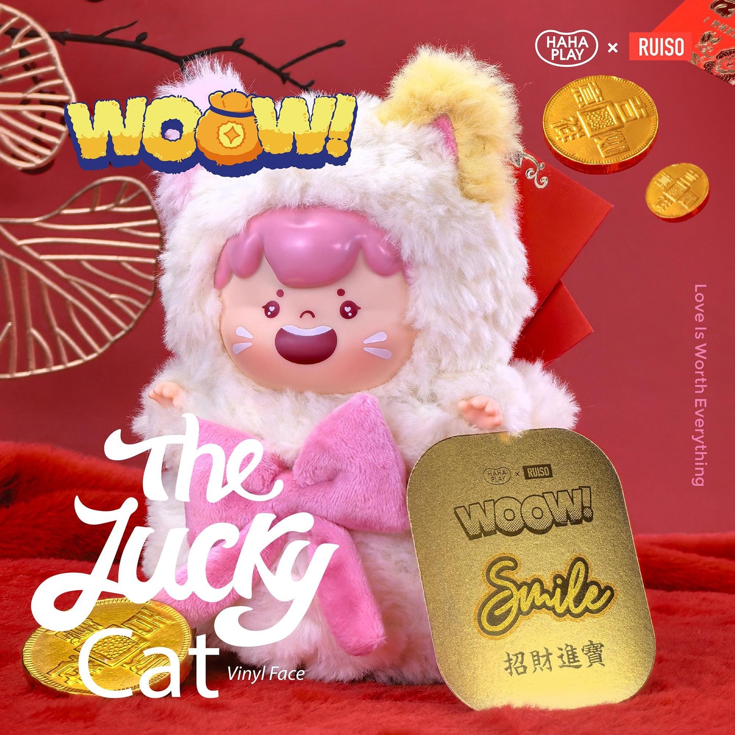 WOW Lucky Bag Transport Cat Series Vinyl Face Plush Trendy Play Blind Box