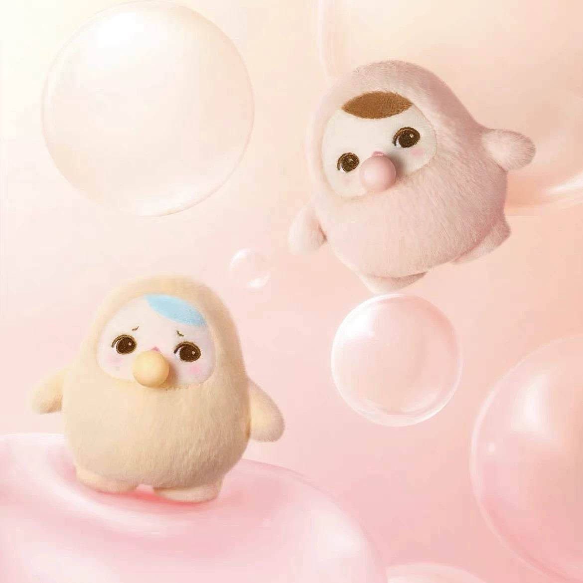 PUCKY Bean Bubble Series Plush Pendant Blind Box
