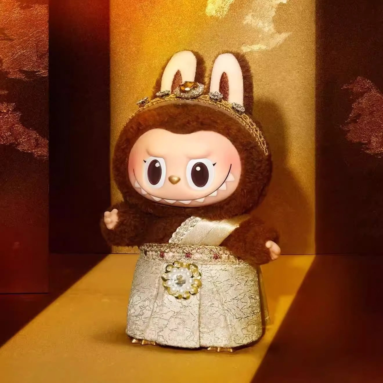 Thailand Limited Labubu Vinyl Plush Doll Bag Pendant