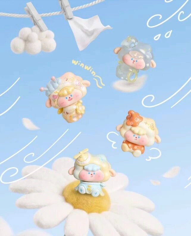 DiMieMie Wind Blows Series Cute Particles