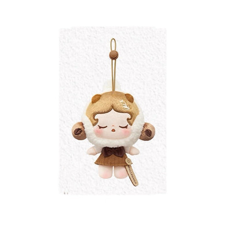 POP BEAN Coffee Factory Series-Plush Pendant