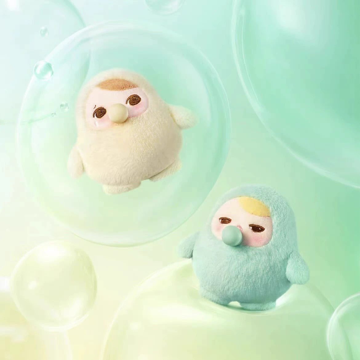 PUCKY Bean Bubble Series Plush Pendant Blind Box