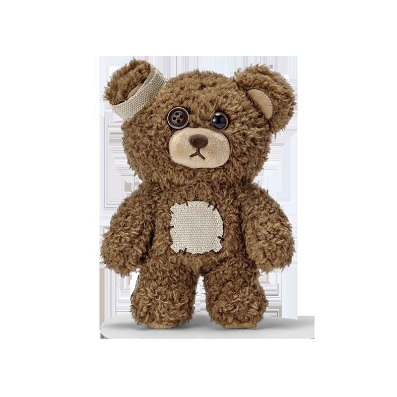 Hirono Ono Little Bear Plush Doll Trendy Play Ornament Doll Gift
