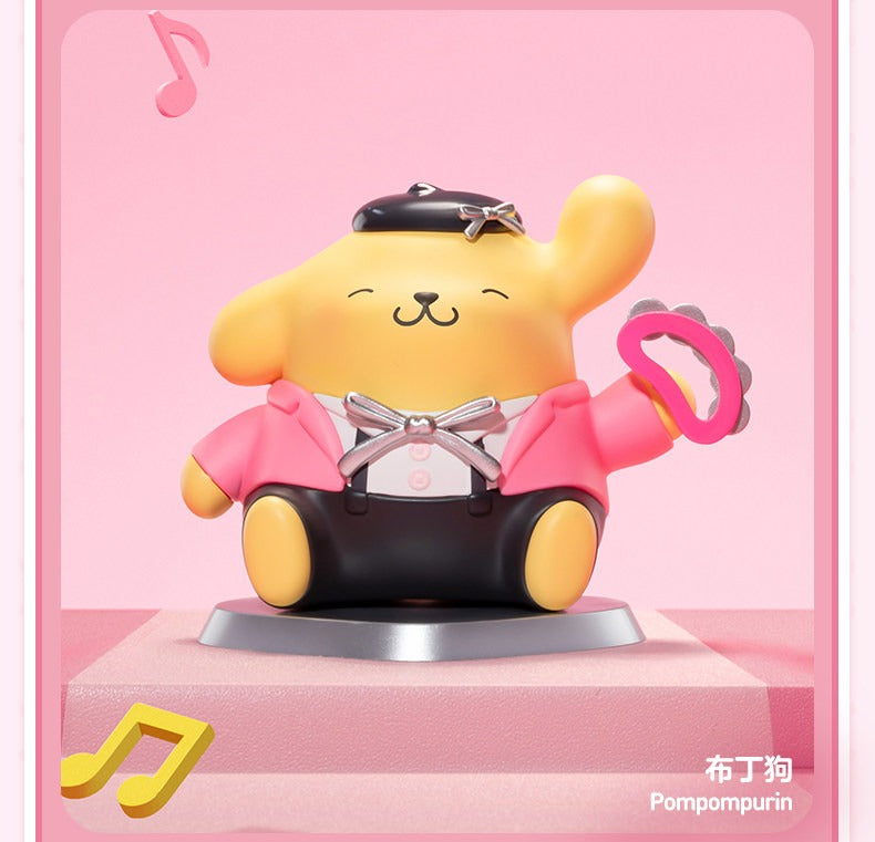 HELLO KITTY AND FRIENDS Pink Party Series Figures