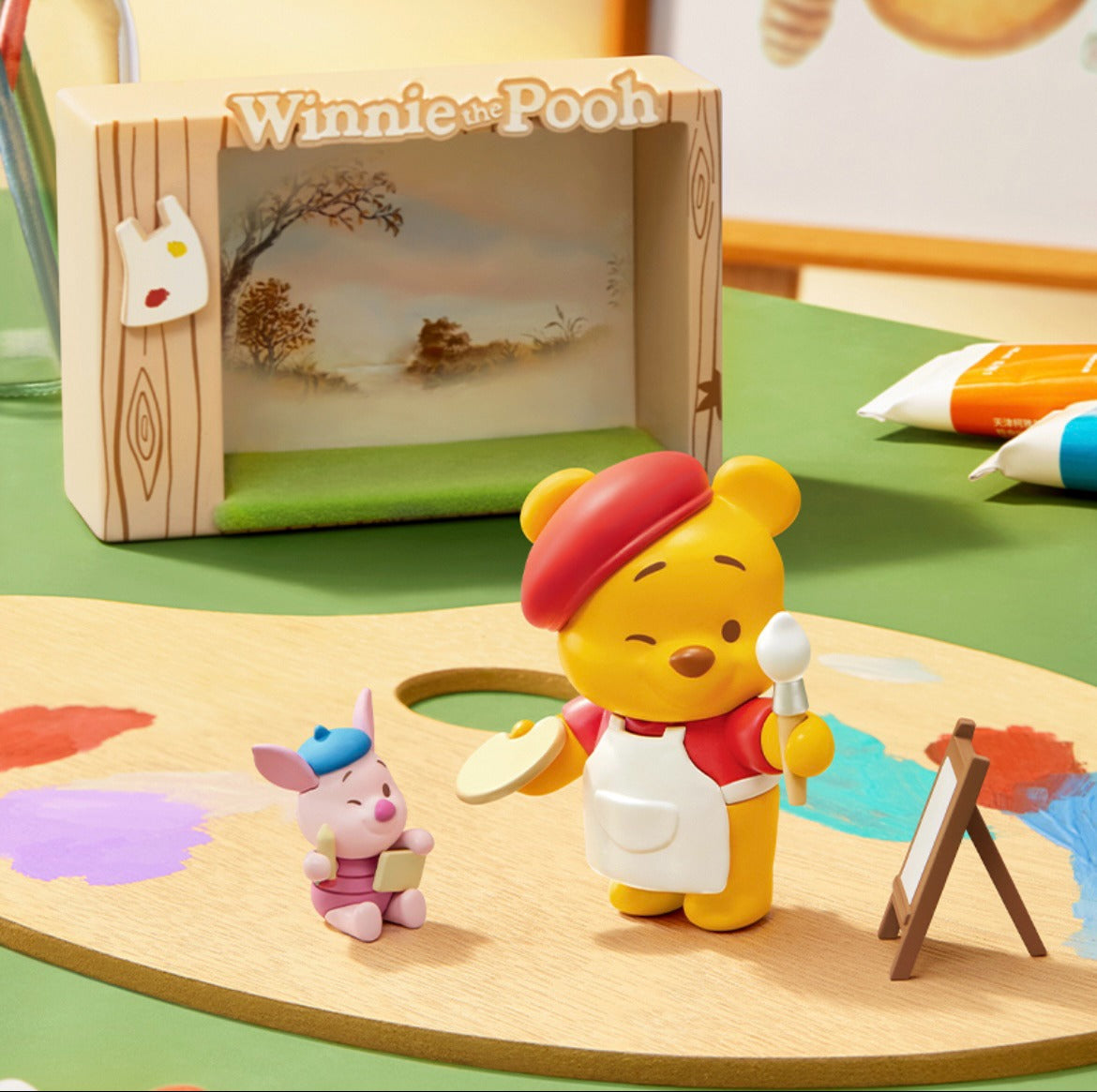 Disney Winnie the Pooh Autumn Tour Series Landscape Blind Box Ornament