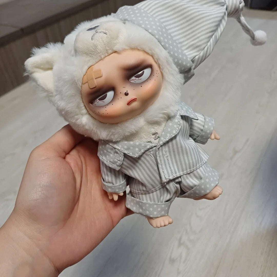 Sleepless Grumpi Insomnia Runaway Baby Vinyl Plush Blind Box Decoration