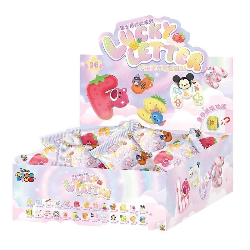 LUCKY LETTER Cute Magnets Disney Song Song Series