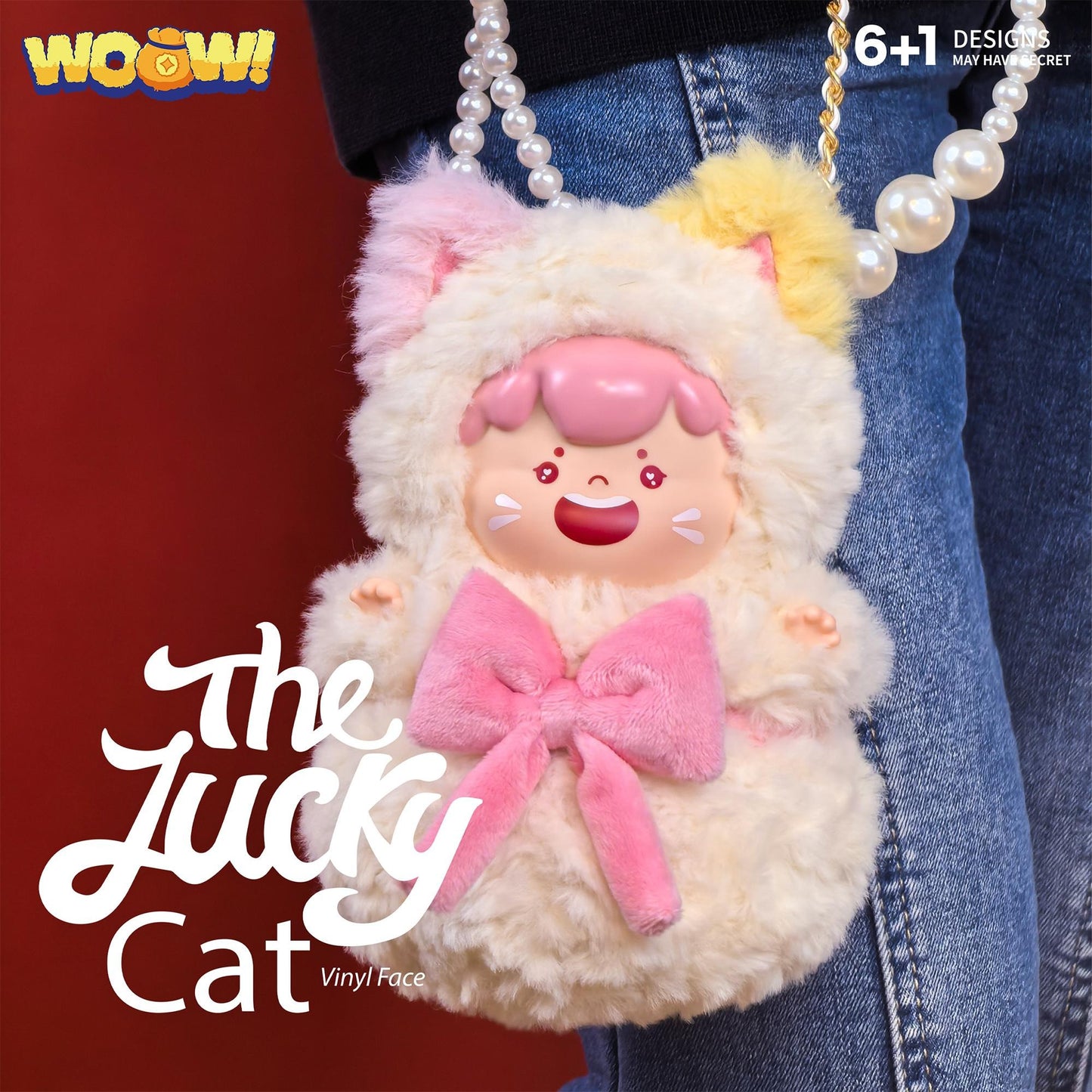 WOW Lucky Bag Transport Cat Series Vinyl Face Plush Trendy Play Blind Box