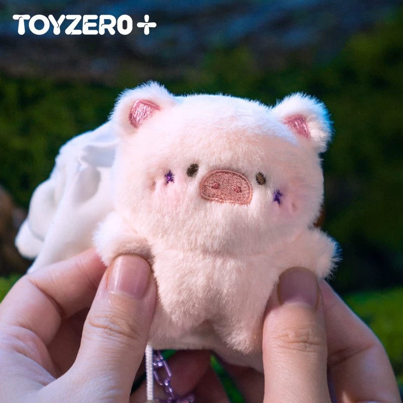 LuLu The Piggy Horror Story Series-Moody Boo Plush Keychain Blind Box