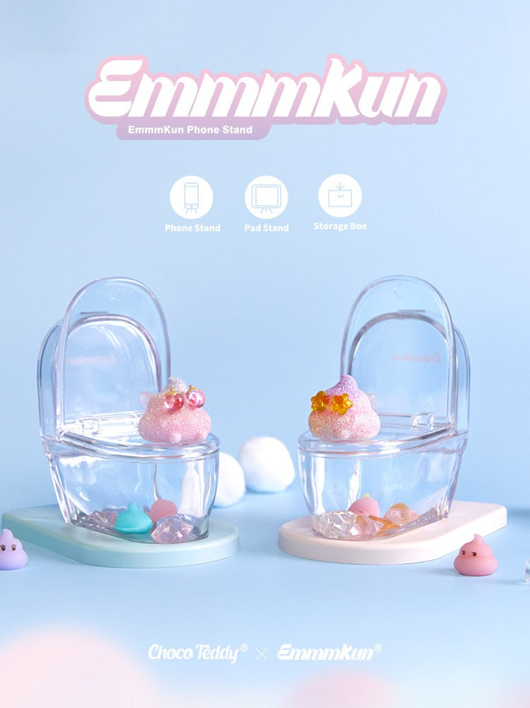 Choco Teddy x Emmmkun Toilet Series 3 Phone Stand Blind Box