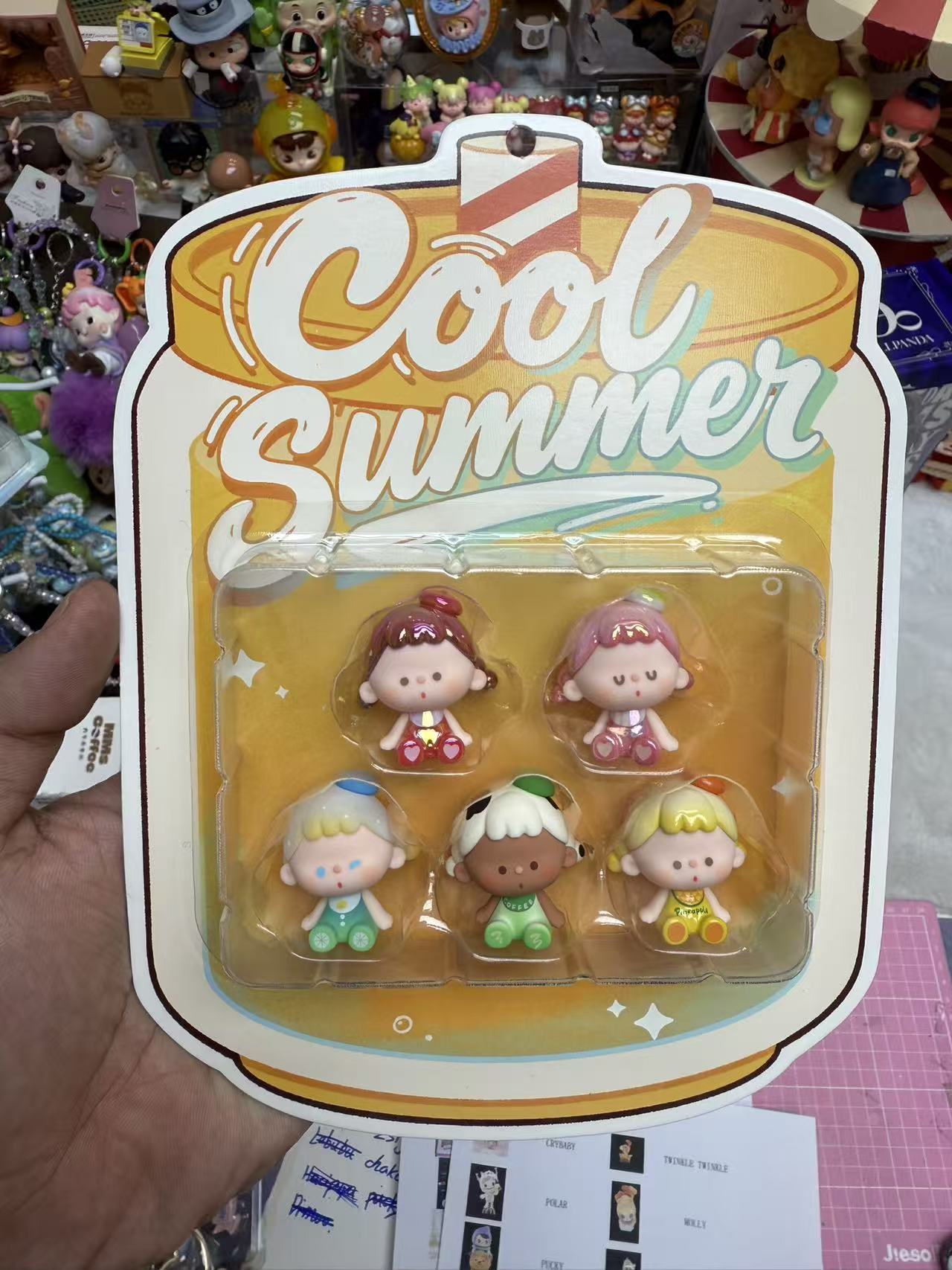 Worry free Dawa Hanging Card Colorful Beverage Limited Edition Hanging Card Trendy Play Handmade