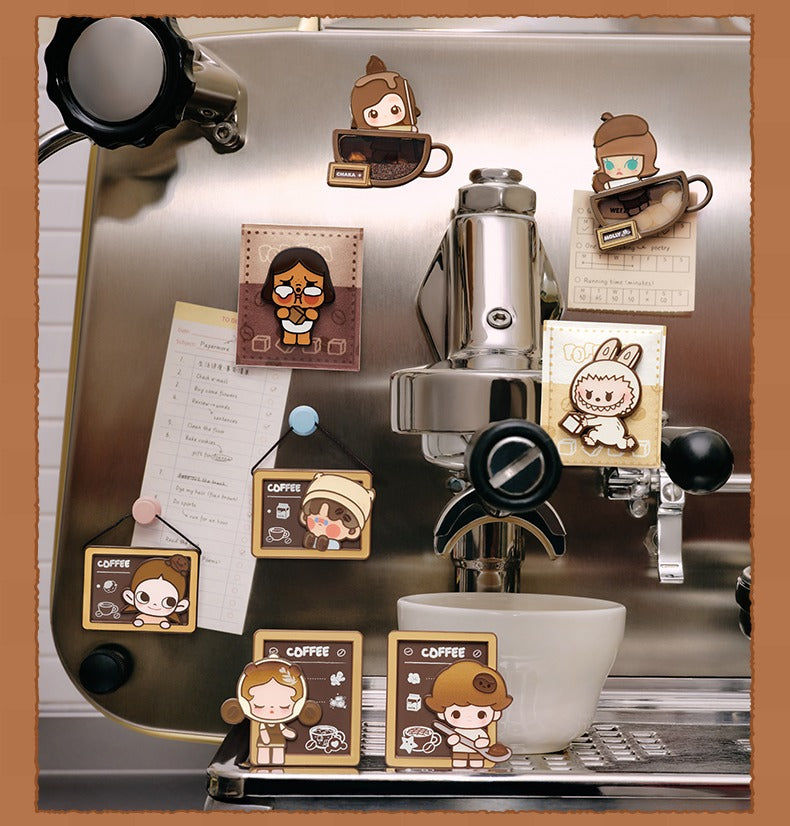 POP BEAN Coffee Factory Series-Fridge Magnet